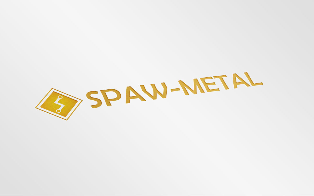 Projekt logotypu Spaw-Metal